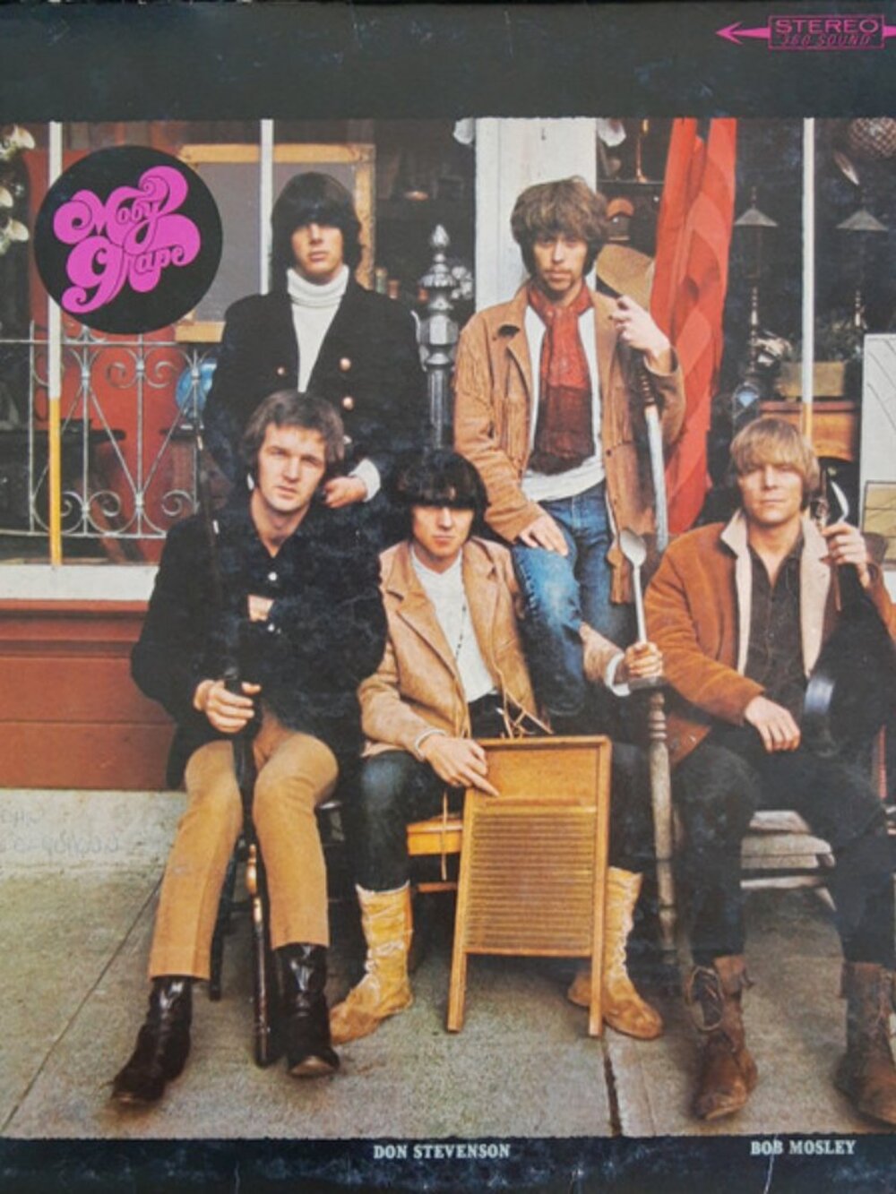 LP Moby Grape – Moby Grape 	(CS 9498)	(VG/VG)